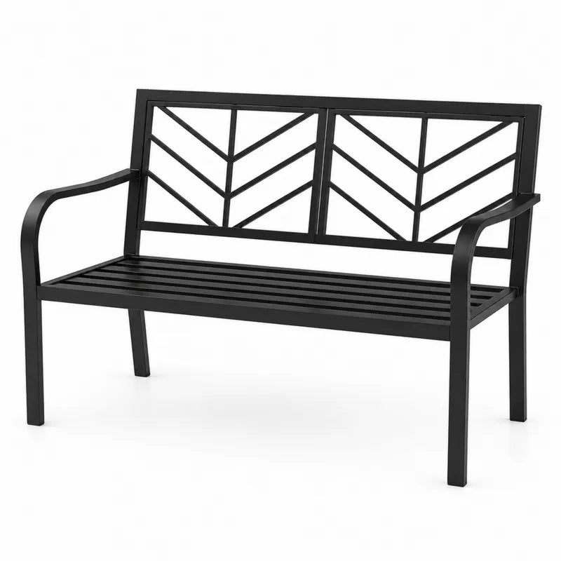?awka metalowa ogrodowa czarna