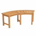 ?awka ogrodowa z drewna teak, zakrzywiona 120 cm